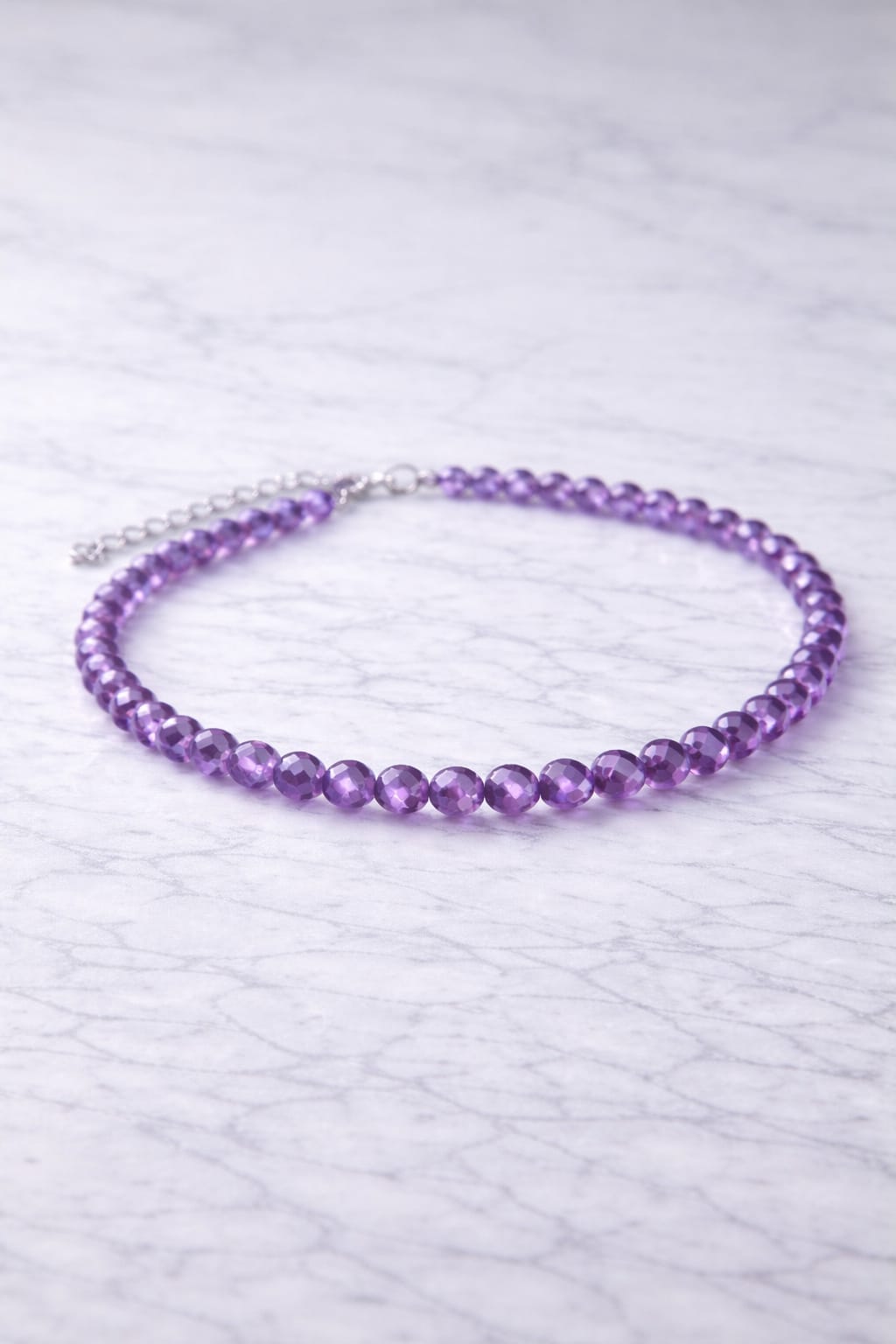 Amethyst Anklet