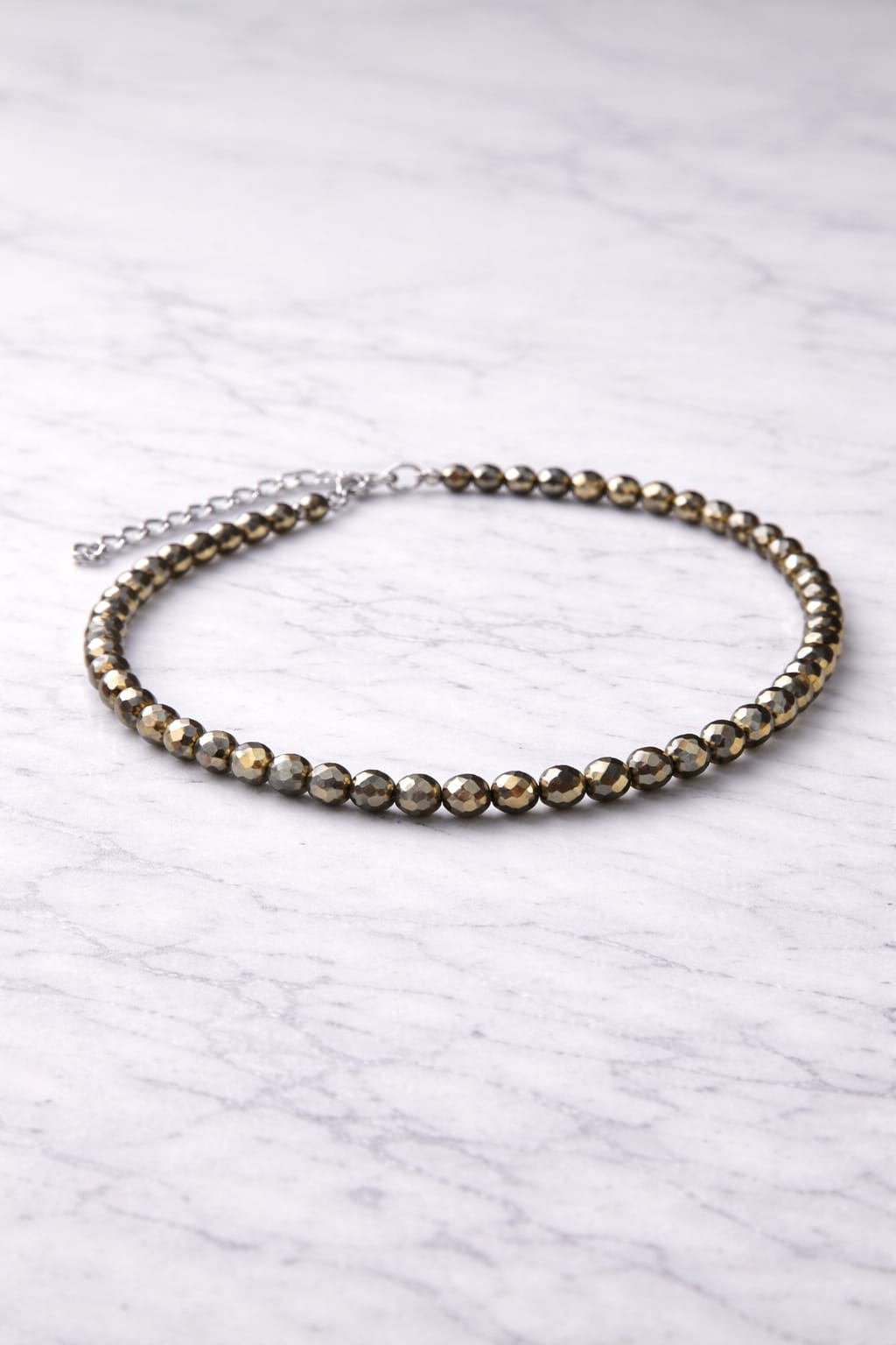 Pyrite Anklet