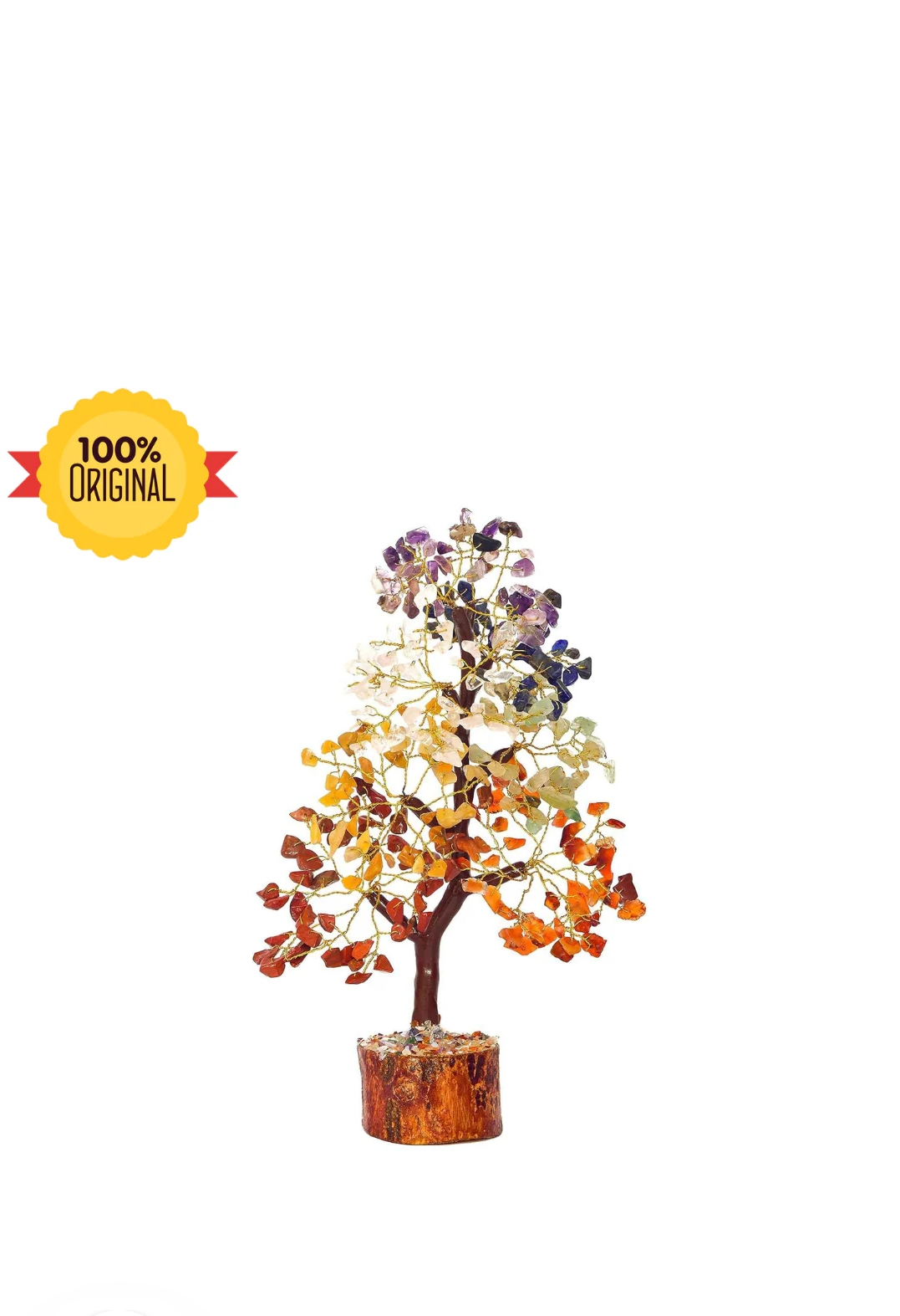 Seven Chakras Crystal Tree