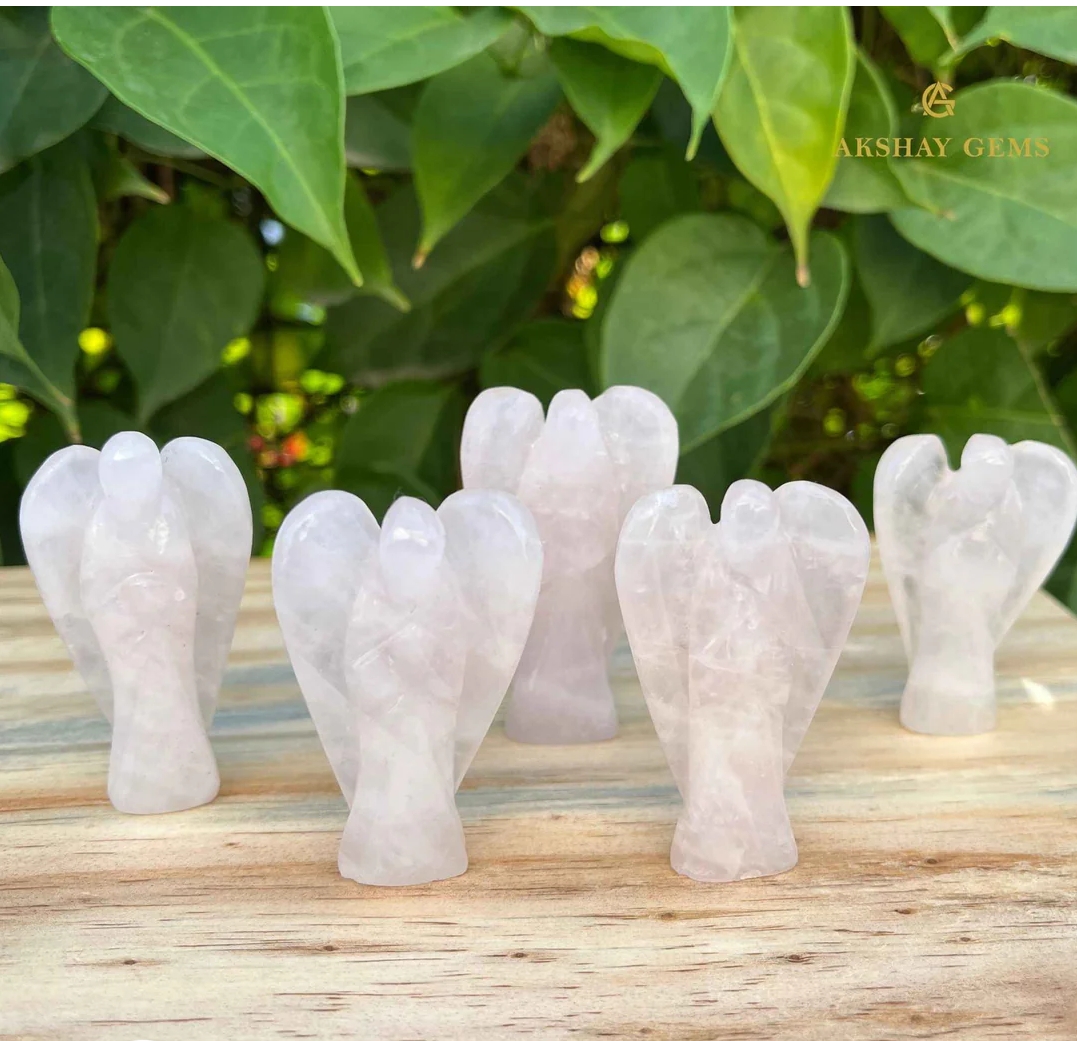 Rose Quartz Angel