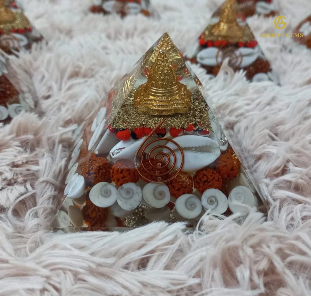 Shree Yantra Orgone Pyramid